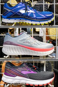 Running Shoes by New Balance and Hoka